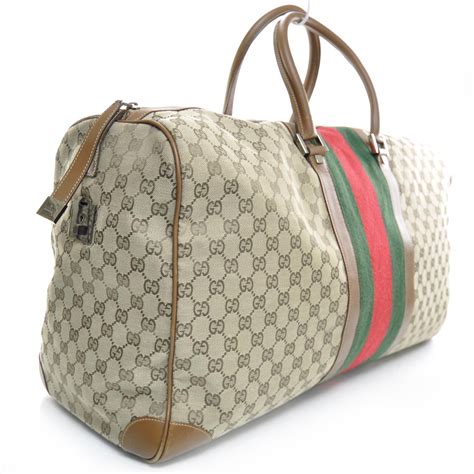 gucci duffle bag peacock|gucci duffle bag used.